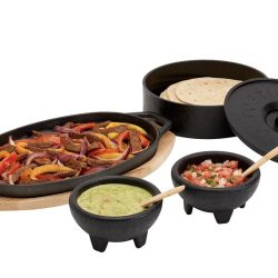 Latin Cast Iron 8 Piece Fajita Set